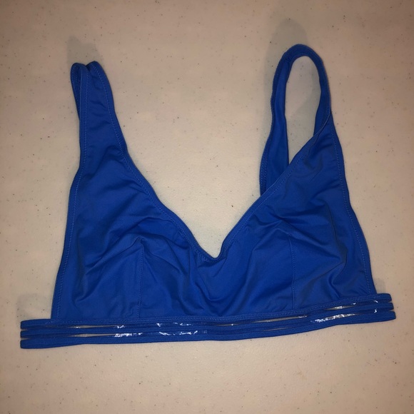 Victoria's Secret Other - Victoria Secret Blue Bralette size large NWT